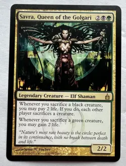 Savra, Queen Of The Golgari - Ravnica: City Of Guilds Magic- MTG - Image 1