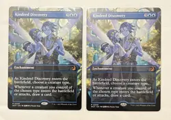 Kindred Discovery (Anime Borderless) Wilds of Eldraine (Set Of 2) NM - Image 1