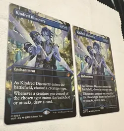 Kindred Discovery (Anime Borderless) Wilds of Eldraine (Set Of 2) NM - Image 2
