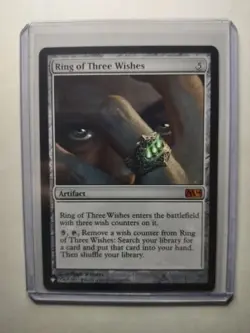 MTG- Ring of Three Wishes -M14 (The List) - Mythic - Artifact - NM/M - Image 4