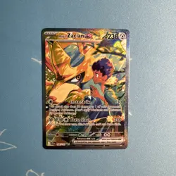 Pokemon TCG Hop's Zacian EX Holo Card 186/159 Sv09: Journey Together - Image 1