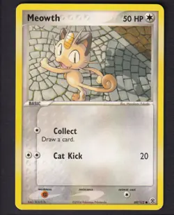 Meowth 69/112 Common FireRed & LeafGreen Pokemon LP - Image 1