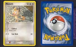 Meowth 69/112 Common FireRed & LeafGreen Pokemon LP - Image 3