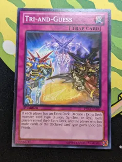 Tri-and-Guess - PRIO-EN080 Common - Yugioh - Image 1