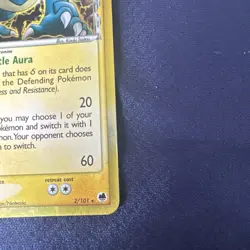 FERALIGATR (2/101) DRAGON FRONTIERS Pokemon 2006 Holo Rare Delta Species - Image 2