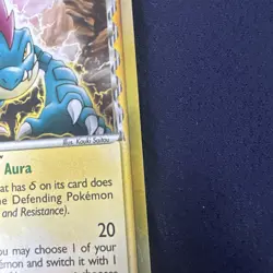FERALIGATR (2/101) DRAGON FRONTIERS Pokemon 2006 Holo Rare Delta Species - Image 3