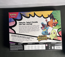 Pokemon Ascended Heroes First Partner Deluxe Pin Collection ME 5x Booster Packs - Image 2