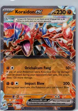 Koraidon ex 121/217 Double Rare Ascended Heroes Pokemon Holo Near Mint - Image 1