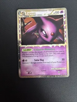 2010 Pokemon Undaunted Espeon Prime 81/90 LP+ - Image 1