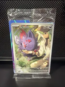N's Zorua 189 SEALED Journey Together ETB Promo Black Star - Image 1
