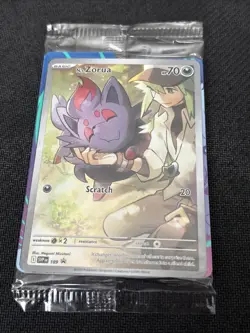 N’s Zorua SVP 189- Pokemon TCG Journey Together Sealed Black Star Promo - Image 1