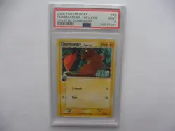 Charmander Delta Species 49/100 EX Crystal Guardians Reverse Holo PSA 9 Pokemon - Image 1