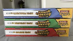 Pokemon TCG Mega Evolution Ascended Heroes Box, Feraligatr, Emboar, Meganium - Image 5
