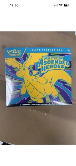 Ascended Heroes Elite Trainer Box (ETB) - Pokemon TCG - New & Sealed - Image 1