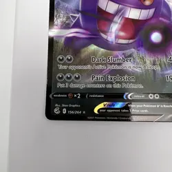 Pokemon Gengar V Ultra Rare SWSH08: Fusion Strike 156/264 NM T4495 - Image 2