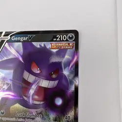 Pokemon Gengar V Ultra Rare SWSH08: Fusion Strike 156/264 NM T4495 - Image 4