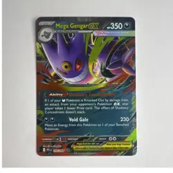 Pokemon Mega Gengar EX 056/094 Double Rare – Phantasmal Flames Holo - Image 1