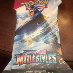 Sword and Shield Battle Styles Booster Pack Pokemon New And Sealed 820650808197 - Image 1