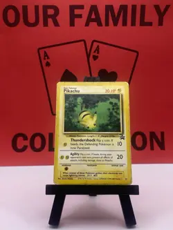 Pikachu 27 Promo Regular 1999 WOTC Pokemon TCG MP - Image 1