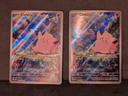 Pokemon Clefairy 094/088 Perfect Order Illustration Rare NM Lot Of 2 - Image 1