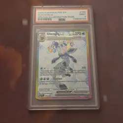 PSA 9 Glaceon Ex 150 Pokemon Single, Prismatic Evolutions Mint - Image 1