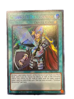 *** CROSSOUT DESIGNATOR *** 1ST EDITION SECRET RARE RA02-EN063 YUGIOH! - Image 1