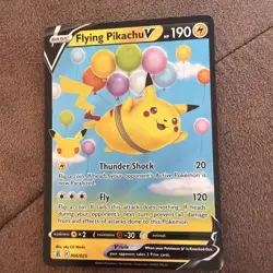 Flying Pikachu V 006/025 - Pokemon TCG Celebrations Holo Ultra Rare- NM - Image 1