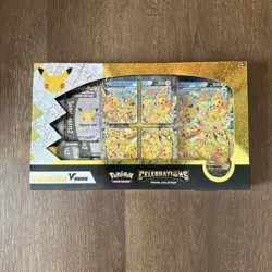 Pokemon TCG Celebrations Special Collection Box Pikachu V-Union Box 25 820650809156 - Image 1