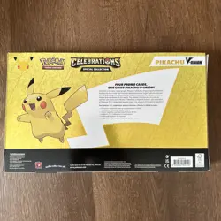 Pokemon TCG Celebrations Special Collection Box Pikachu V-Union Box 25 820650809156 - Image 2