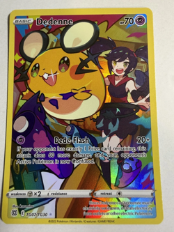 Dedenne - TG07/TG30 Ultra Rare Brilliant Stars Near Mint Pokemon TCG - Image 2