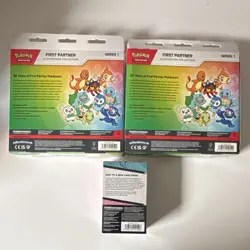 Pokemon First Partner Illustration Collection & Ascended Heroes Booster Bundle - Image 2