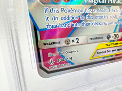 2019 Pokemon S&M Unbroken Bonds GARDEVOIR & SYLVEON GX #204 | PSA 9 MINT - Image 4