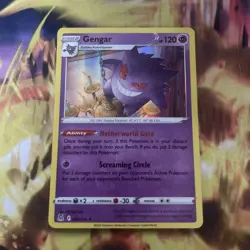 Pokemon TCG - Gengar 066/196 Lightly Played Holo Rare Lost Origin - Image 1