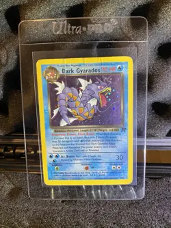 Pokemon - Dark Gyarados 8/82 Holo Rare - WOTC Team Rocket Unlimited HP/DMG - Image 2