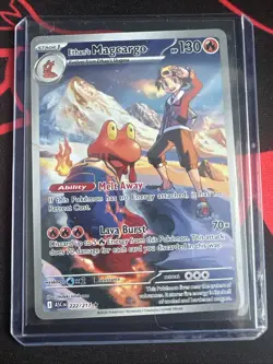 Pokemon TCG - Ethan's Magcargo, 222/217 Ascended Heroes, Illustration Rare - Image 1