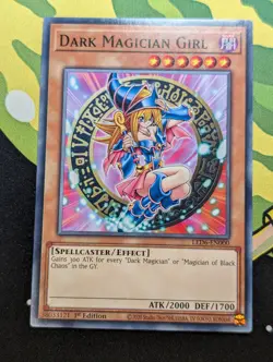 Dark Magician Girl LED6-EN000 Common - Yugioh - Image 1