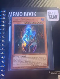 Yugioh! Dark Necrofear LDS3- Ultra Rare 1st Edition NM Sealed - Image 1