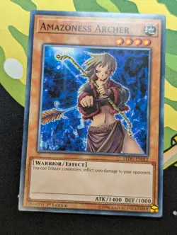 Amazoness Archer LEDU-EN012 Common - Yugioh - Image 1