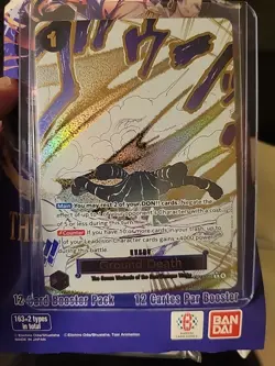 Ground Death (Alternate Art) OP14-096 The Azure Sea's Seven Foil One Piece - Image 1