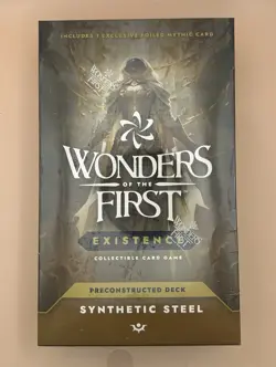 Wonders of the First Existence Heliosynth Deck - Synthetic Steel - Sealed - Image 1