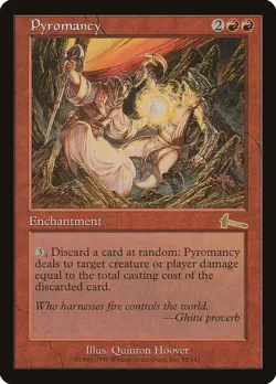 Pyromancy Urza's Legacy NM Red Rare MAGIC THE GATHERING MTG CARD ABUGames - Image 1