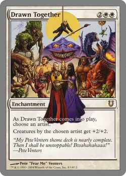 Drawn Together Unhinged NM White Rare MAGIC THE GATHERING MTG CARD ABUGames - Image 1