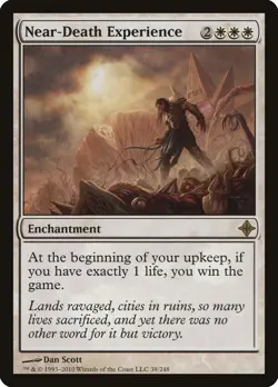 Near-Death Experience Rise of the Eldrazi NM White Rare MAGIC CARD ABUGames - Image 1