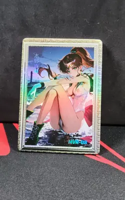 Makoto Kino Premium Waifu Trading Card Goddess MVR Silver Holo Sailor Jupiter - Image 1