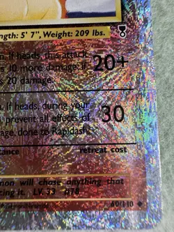 Pokemon TCG Rapidash Legendary Collection Reverse Holo Card 60/110 Vintage 2002 - Image 5