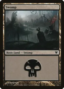 Swamp (258) Innistrad NM Basic Land MAGIC THE GATHERING MTG CARD ABUGames - Image 1