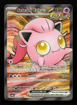 Scream Tail ex 197/167 Ultra Rare Twilight Masquerade Pokemon Card - Image 1