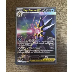 Pokemon Mega Starmie EX Secret Rare Holo Perfect Order Card 118/088 English - Image 1