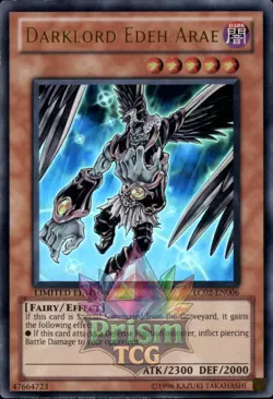 Darklord Edeh Arae ultra rare LC02-EN006 Yugioh - Image 1