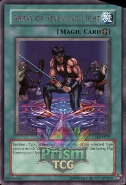 Array of Revealing Light rare LOD-029 Yugioh - Image 1